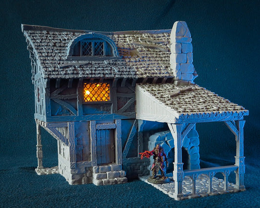 Blacksmith - 28mm DND/Wargame/RPG Terrain - Molten Prints
