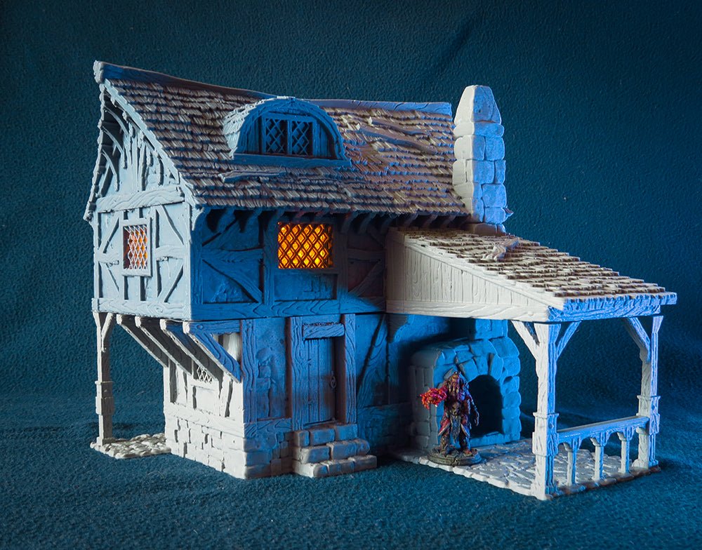 Blacksmith - 28mm DND/Wargame/RPG Terrain - Molten Prints