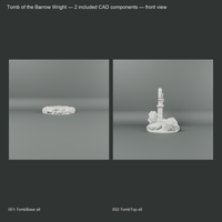 Tomb of the Barrow Wright component alternate views