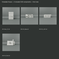 Vinesdale House component alternate views