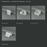 Vinesdale House included 3D printed components