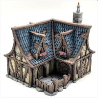 Country Cottage - 28mm Tabletop Terrain - Molten Prints