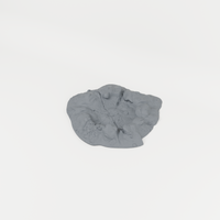 Battlefield Crater 03 unpainted 28mm tabletop terrain