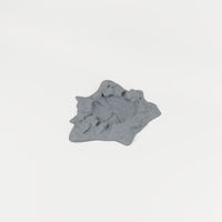 Battlefield Crater 04 unpainted 28mm tabletop terrain