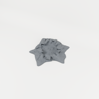 Battlefield Crater 05 unpainted 28mm tabletop terrain