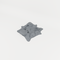 Battlefield Crater 06 unpainted 28mm tabletop terrain