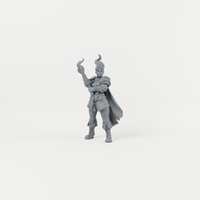 Fire Mage. Exact unpainted sculpt supplied.