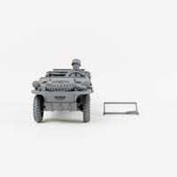 Iron Advance Amphibious Staff Car. Complete kit, supplied unpainted. SKU IROADV-LI4H-MOL.