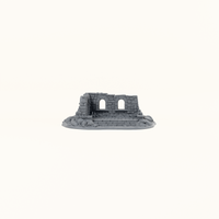 Dun Kaeroth Ruin 1 dark grey front view