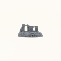 Dun Kaeroth Ruin 3 dark grey front view