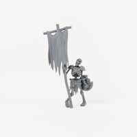 Skeleton 4 Plain ALT unpainted resin miniature
