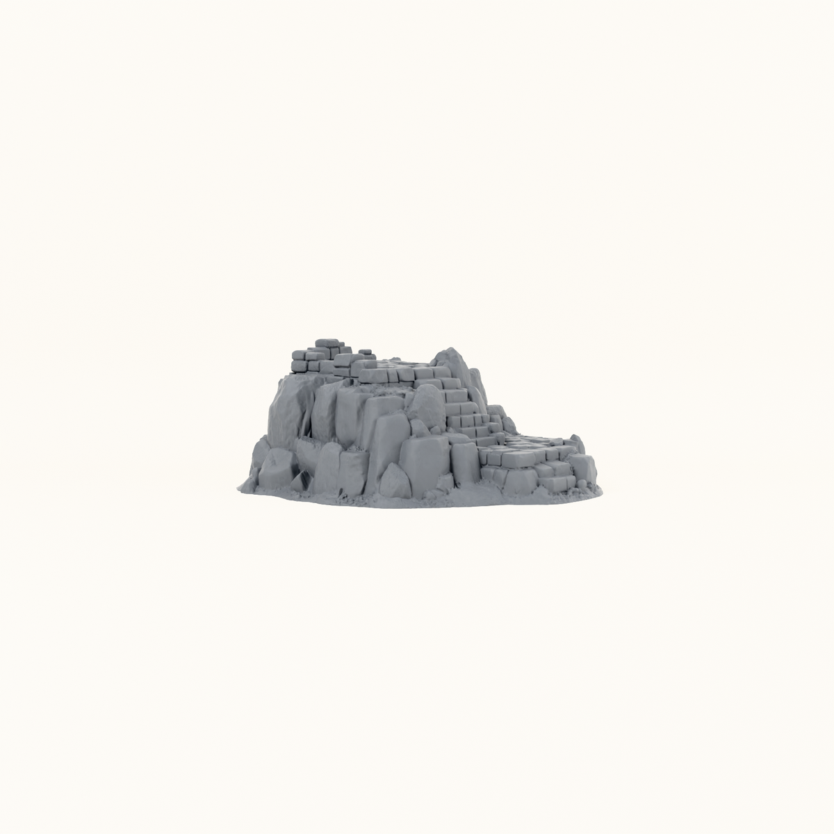 Outcrop Ruin dark grey front view