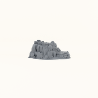 Outcrop Ruin dark grey front view