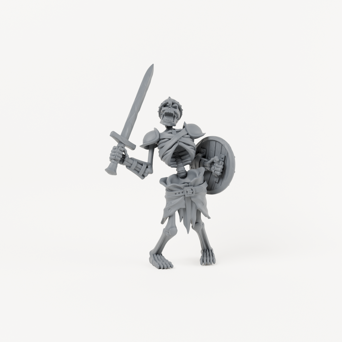 Skeleton 5 Plain ALT unpainted resin miniature