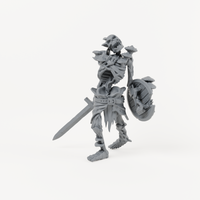 Skeleton 2 Swamp unpainted resin miniature