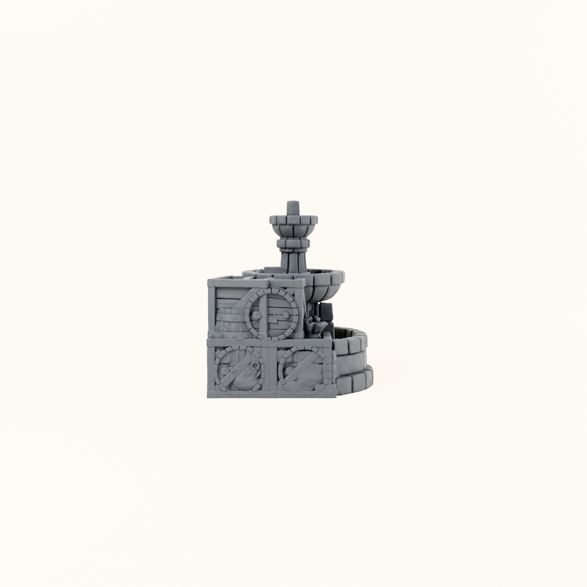 Ruins Accessories Pack dark grey front view