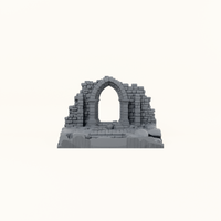 Gate of Dun Kaeroth dark grey front view