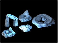 Frozen Scatter - 28mm DND/Wargame/RPG Terrain - Molten Prints