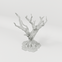 Free Tree - Forgotten Towns 28mm terrain components from an alternate angle