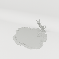 Modular Lake 28mm terrain component breakdown angle one