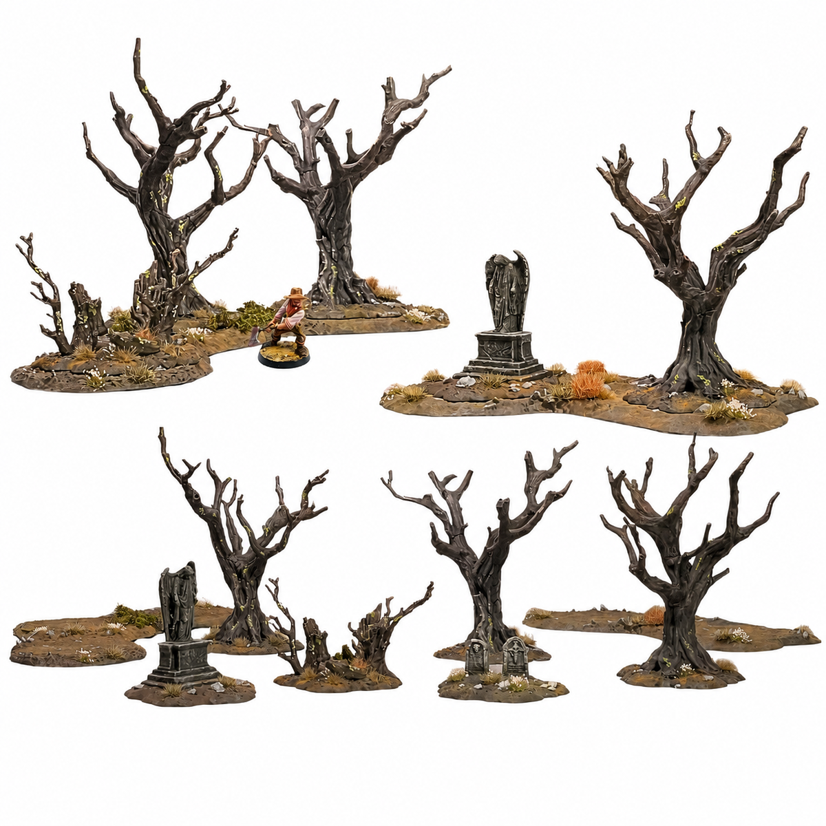 Padures Forest assembled 28mm tabletop terrain