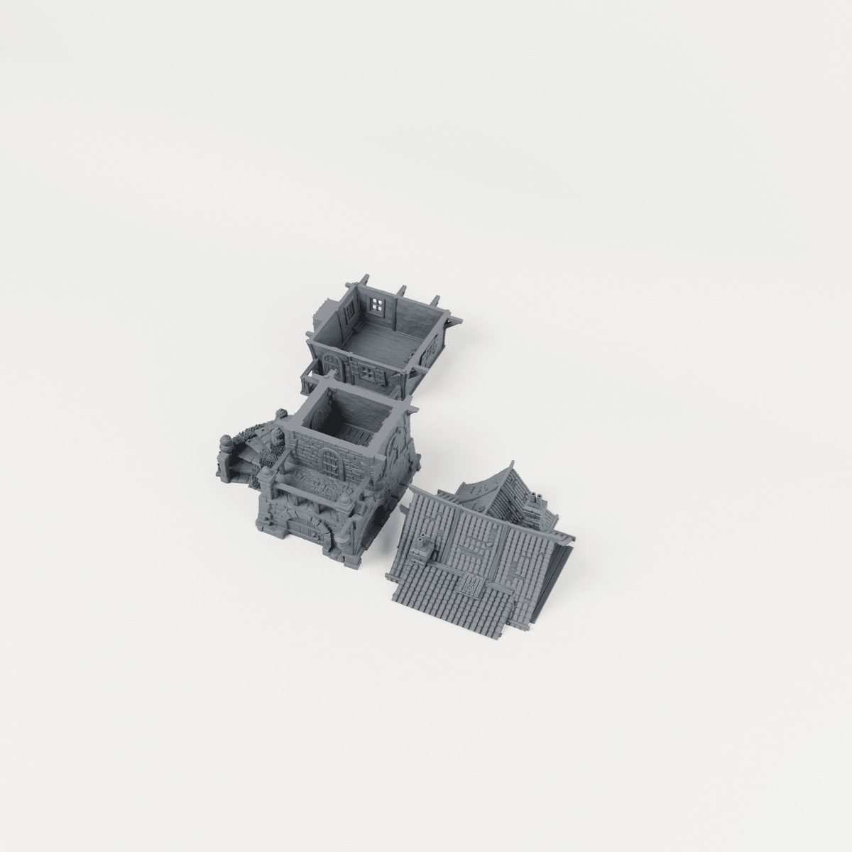 Hedgegrow Villa – 28mm Fantasy Tabletop Terrain - Molten Prints