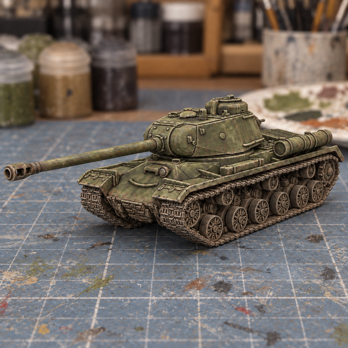 Rubble March Breaker Slapchop-painted display example. Supplied unpainted. Background items not included.
