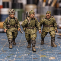 Rubble March Ready Slapchop-painted display example. Supplied unpainted. Background items not included.
