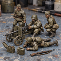 Rubble March Support Slapchop-painted display example. Supplied unpainted. Background items not included.
