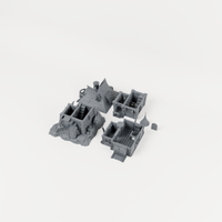 Cliffside Manor included components rendered in charcoal grey