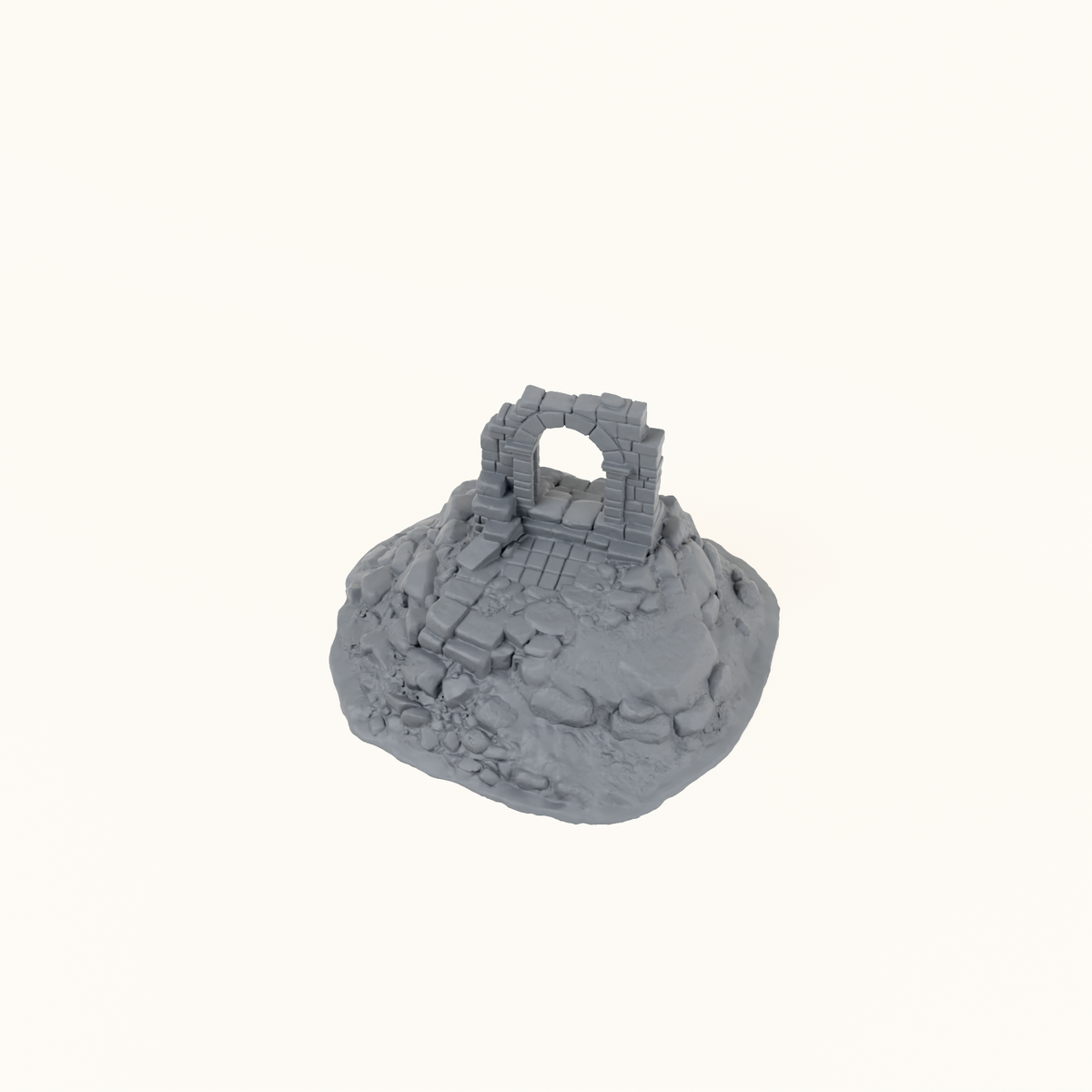 Dun Kaeroth Ruin 5 dark grey product view