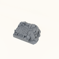 Shattered Platforms dark grey product view