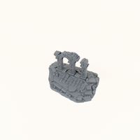 Broken Pillars dark grey product view
