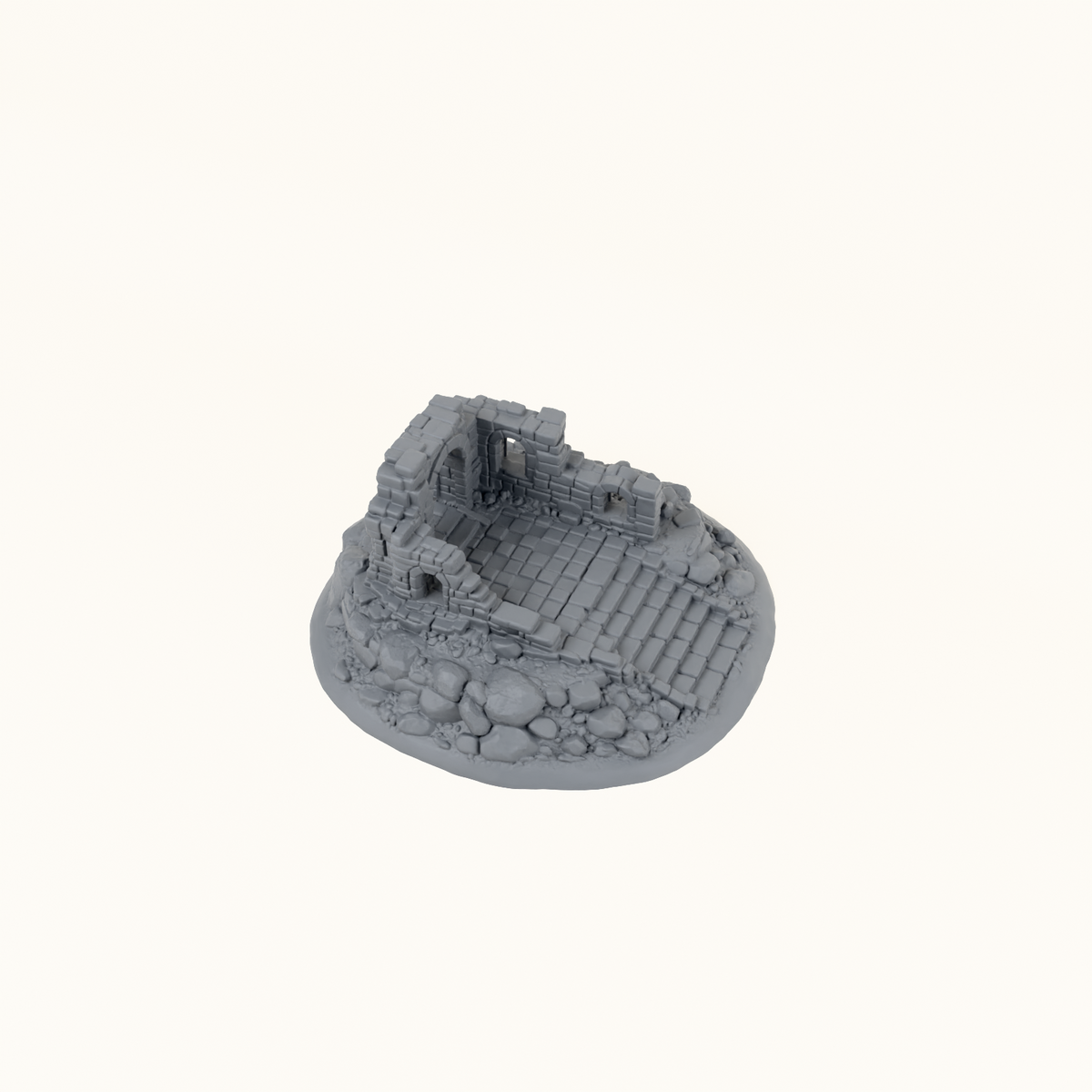 Dun Kaeroth Ruin 7 dark grey product view