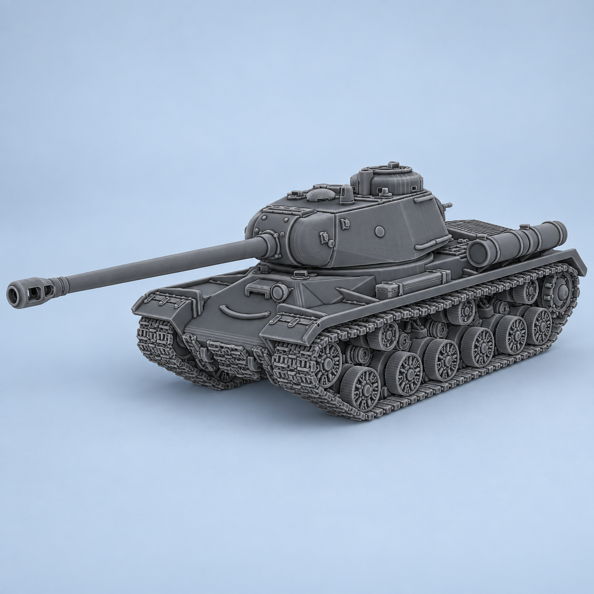 Rubble March Breaker unpainted resin miniature identity image.