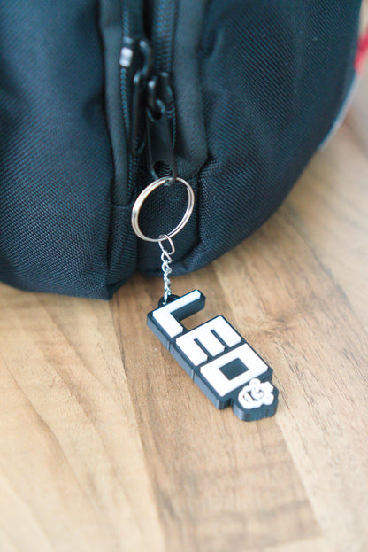 FNAF personalised name keychain with metal keyring