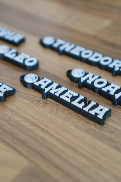 Mortal Kombat inspired personalised keychain gift