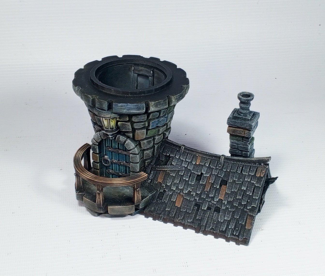 Sorcerers Tower - 28mm DND/Wargame/RPG Terrain - Molten Prints