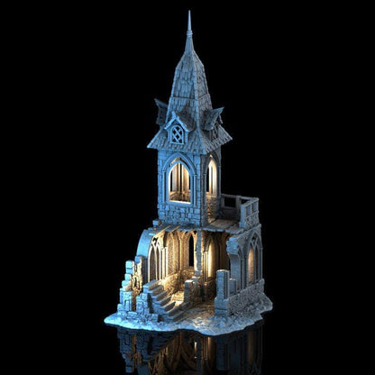 Ruined Cloister - 28mm DND/Wargame/RPG Terrain - Molten Prints