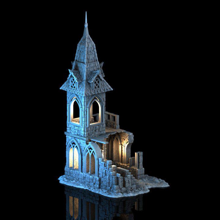 Ruined Cloister - 28mm DND/Wargame/RPG Terrain - Molten Prints