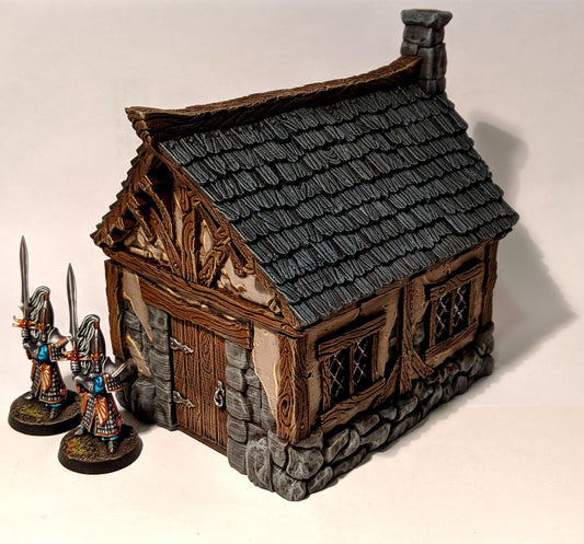 Cottage - 28mm DND/Wargame/RPG Terrain - Molten Prints