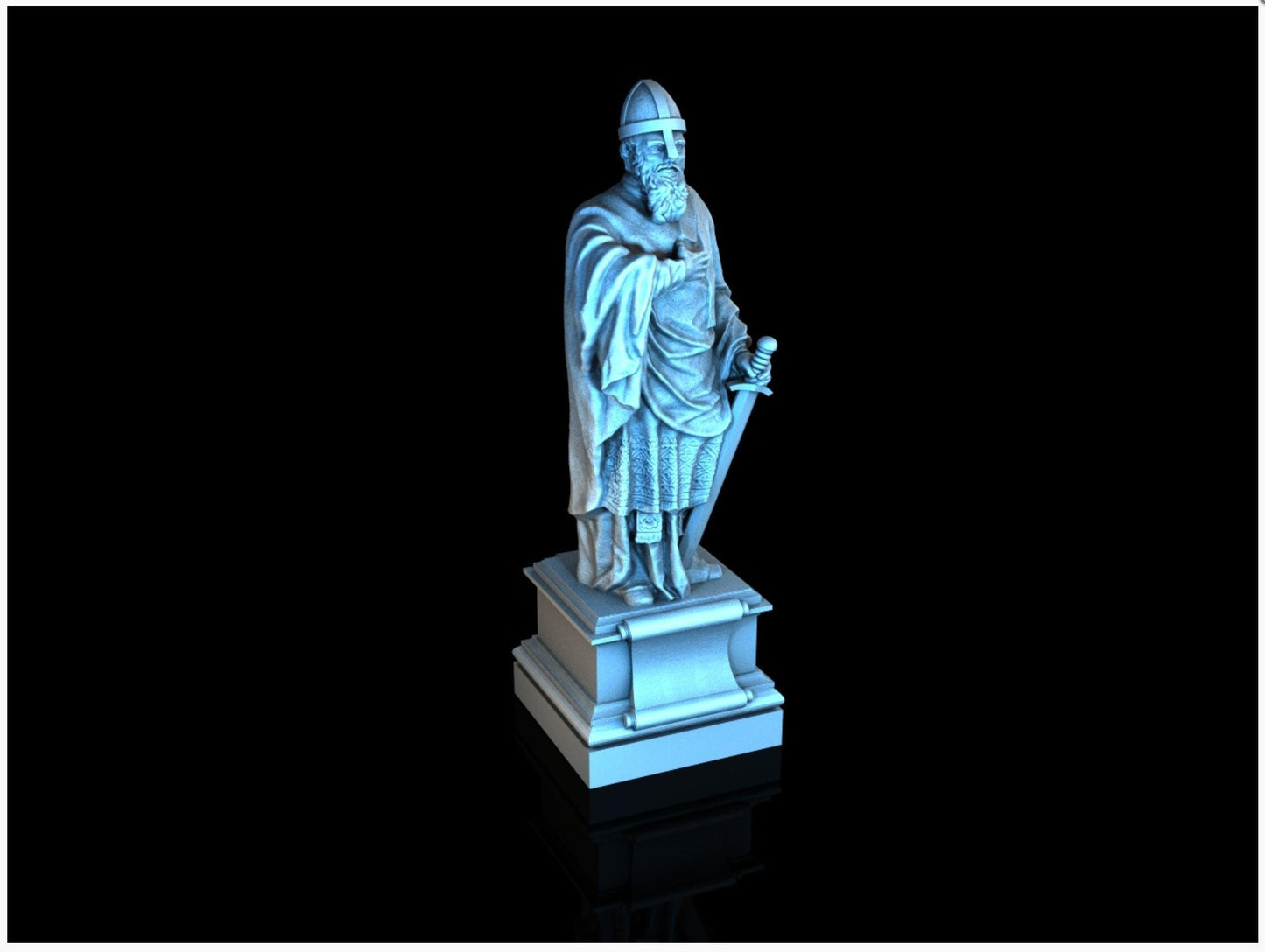 Statue Oath - 28mm DND/Wargame/RPG Terrain - Molten Prints
