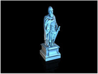 Statue Oath - 28mm DND/Wargame/RPG Terrain - Molten Prints