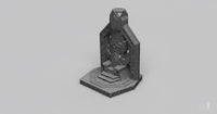 Dwarven Throne B - 28mm DND/Wargame/RPG Terrain - Molten Prints