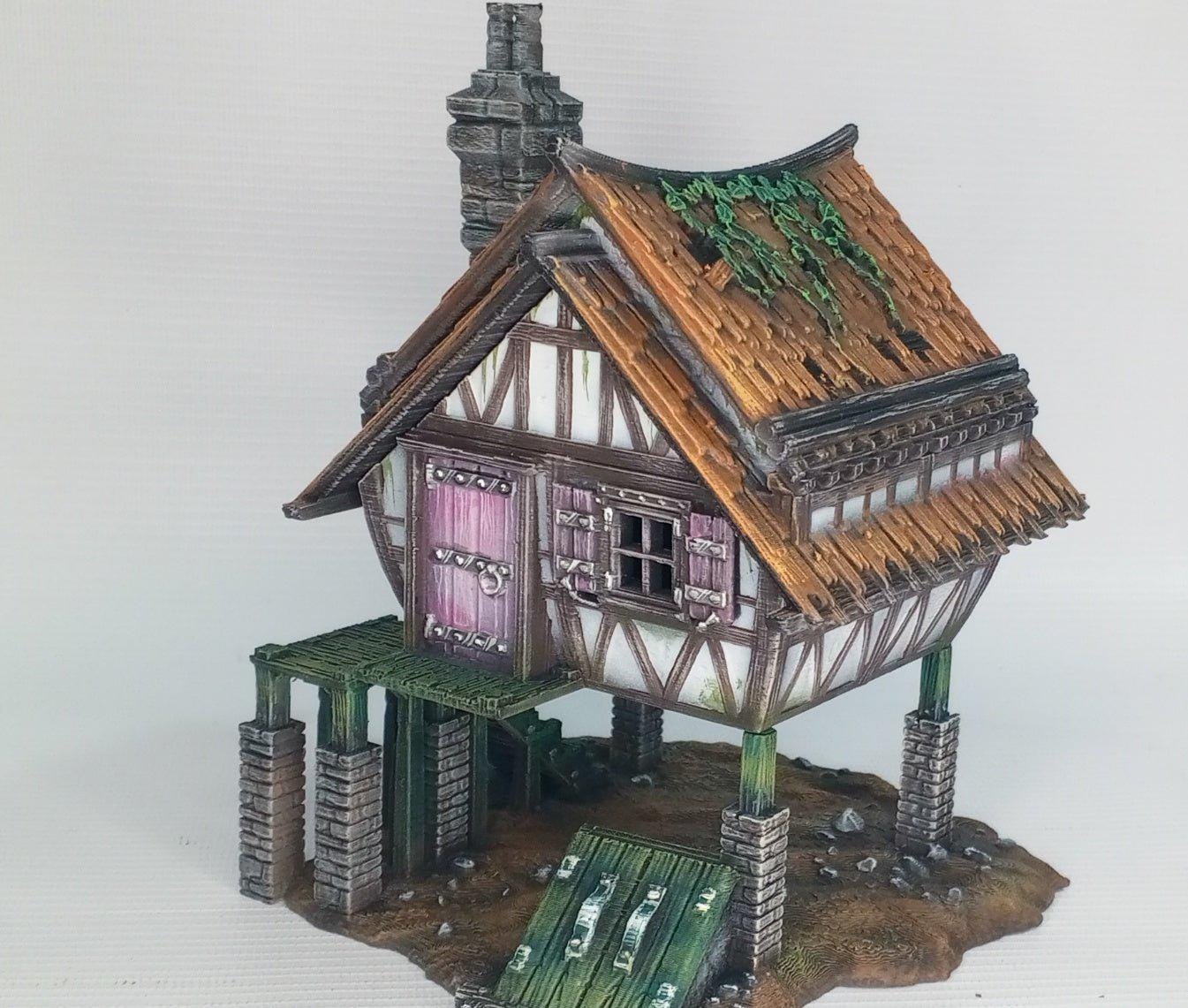 Timberwatch House - 28mm DND/Wargame/RPG Terrain - Molten Prints