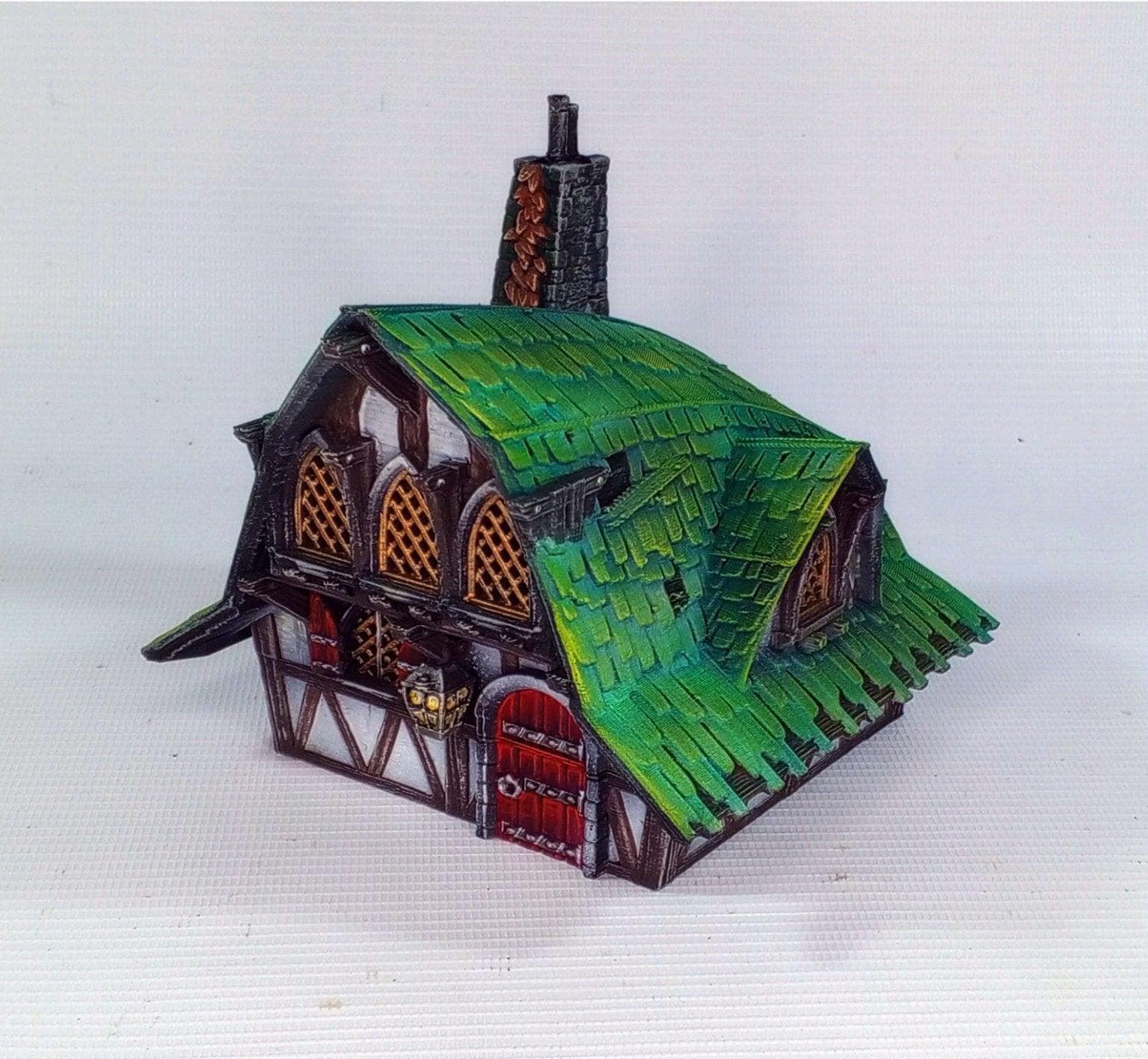 Greenthatch Cottage - 28mm DND/Wargame/RPG Terrain - Molten Prints