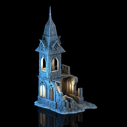 Ruined Cloister - 28mm DND/Wargame/RPG Terrain - Molten Prints