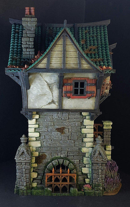 Tombstone House - 28mm DND/Wargame/RPG Terrain