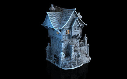 Tombstone House - 28mm DND/Wargame/RPG Terrain image 0