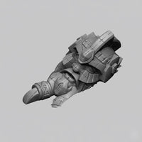 Dwarven Statue Head - 28mm DND/Wargame/RPG Terrain